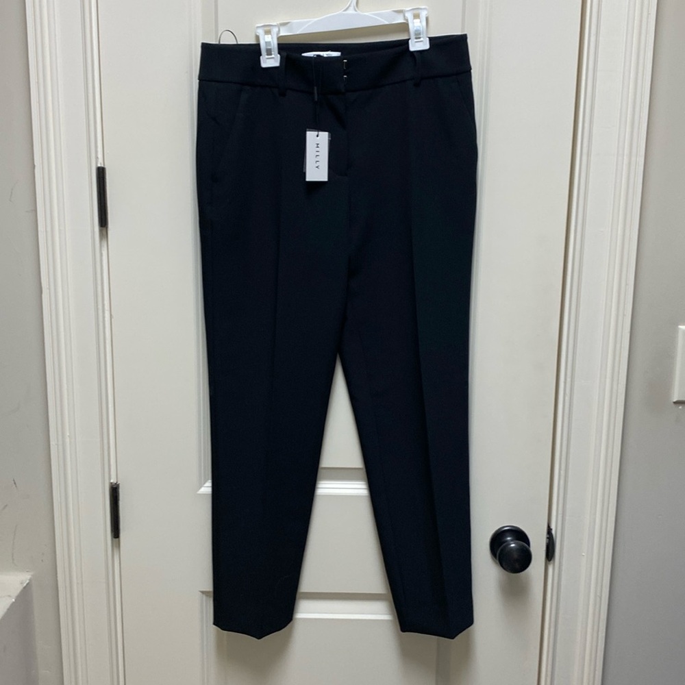 Milly black dress pants NWT size 4